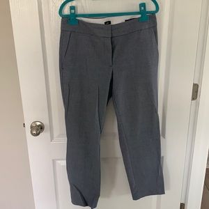 Blue ankle length dress pant